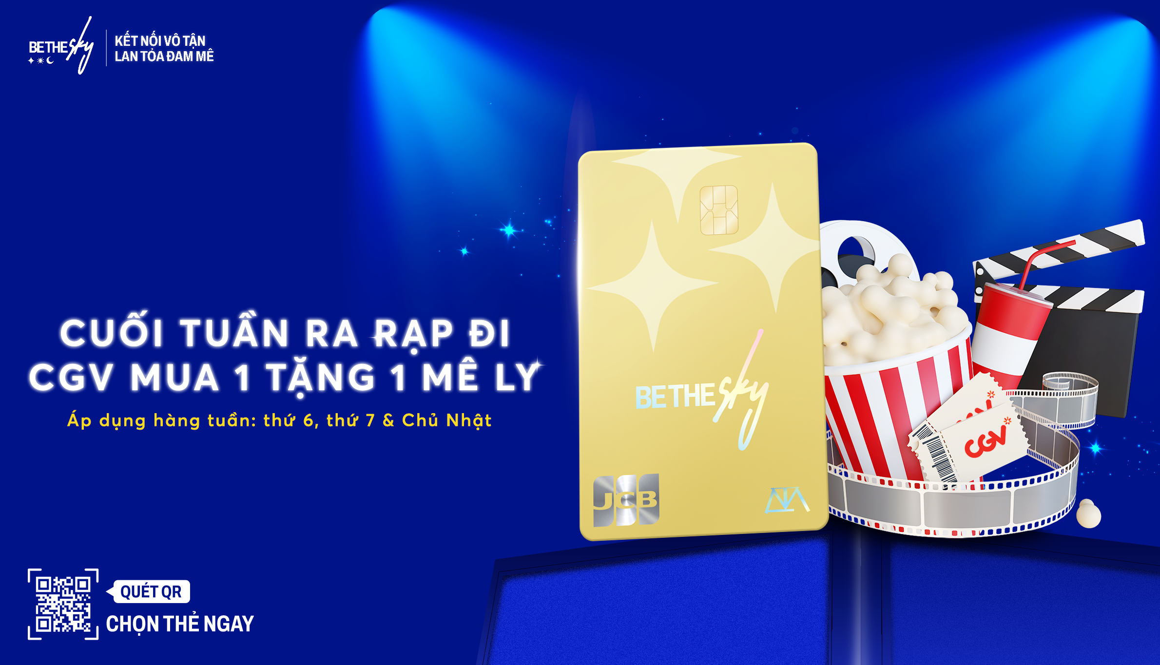 Mua 1 tặng 1 vé CGV